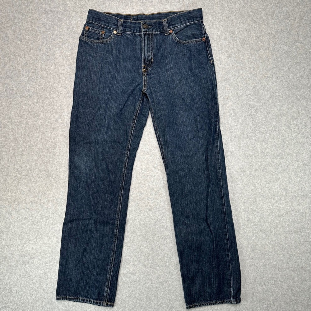 Polo Ralph Lauren Jeans Womens Blue Denim Relaxed Fit Straight Leg Size 20